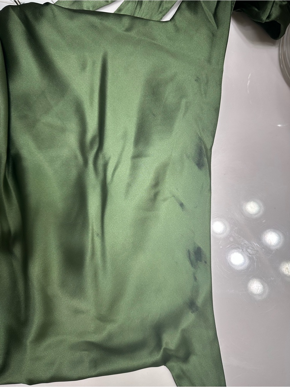 Petal & Pup Selma Off The Shoulder Maxi Dress — does have stains, only worn once - Picture 2 of 2